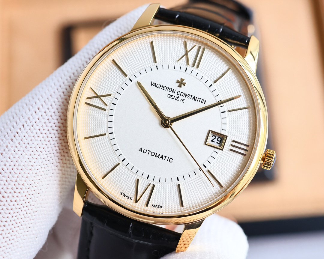 best replica luxury Vacheron Constantin watches Men high quality imitation Patrimony 1077277373
