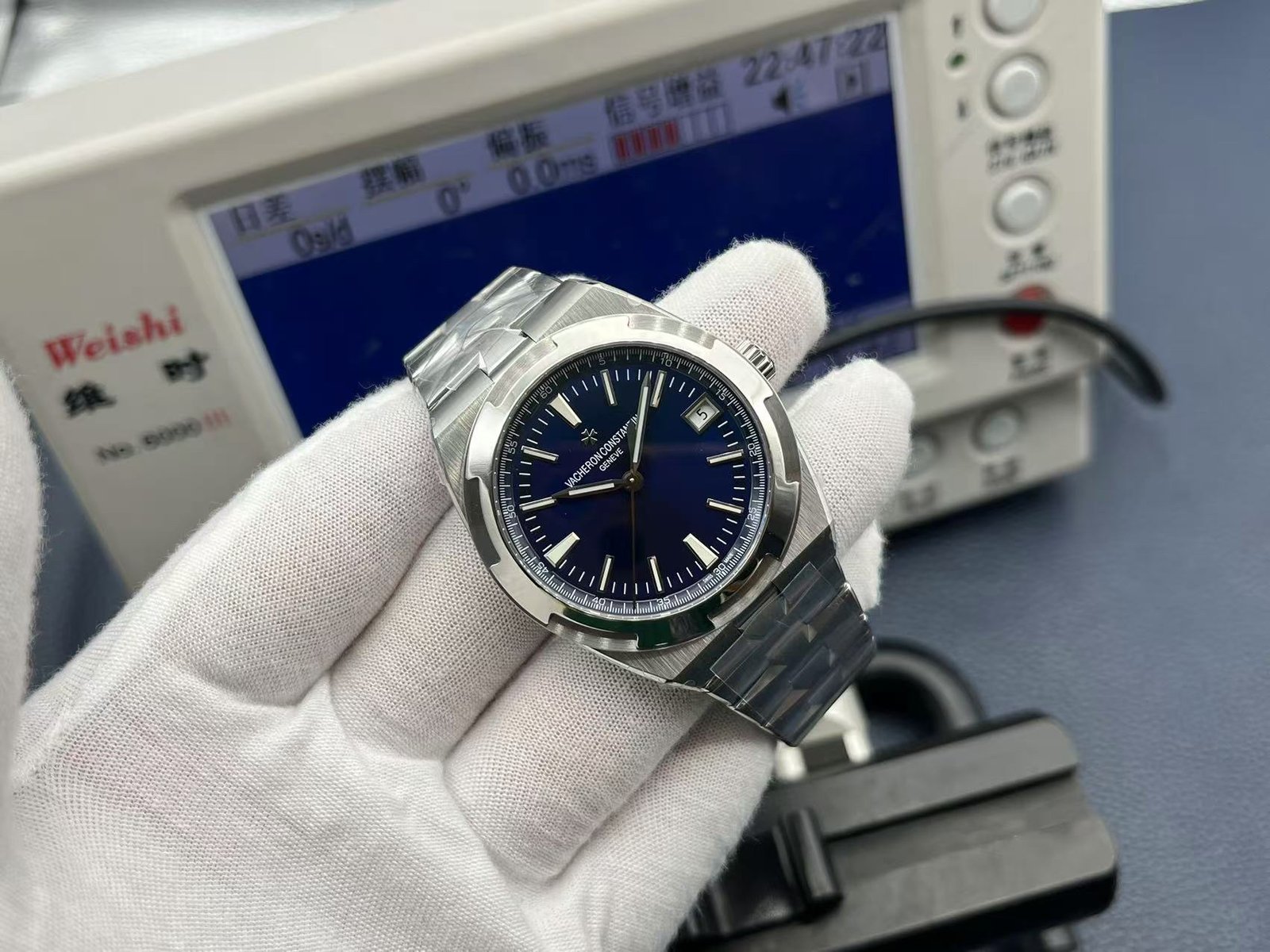 best replica luxury Vacheron Constantin watches Men's high quality imitation Overseas 1070564856