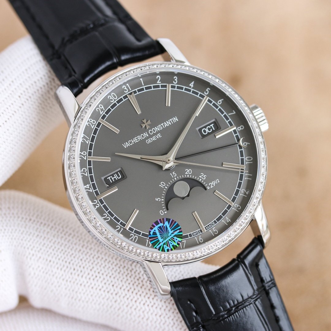 best replica luxury Vacheron Constantin watches Men high quality imitation Traditionnelle 1077095555 - Image 2