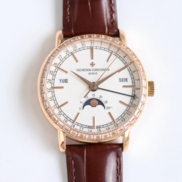 best replica luxury Vacheron Constantin watches Men high quality imitation Traditionnelle 1075159411 - Image 2