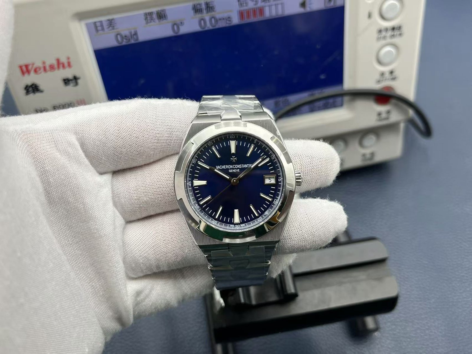 best replica luxury Vacheron Constantin watches Men's high quality imitation Overseas 1070564856 - Image 2