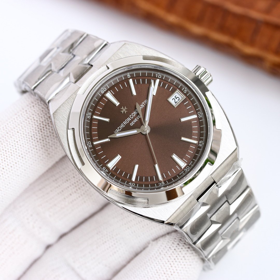 best replica luxury Vacheron Constantin watches Men's high quality imitation Overseas 1043613891 - Image 2
