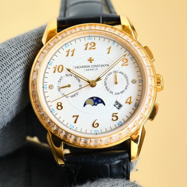 best replica luxury Vacheron Constantin watches Men high quality imitation Patrimony 1080039361 - Image 3