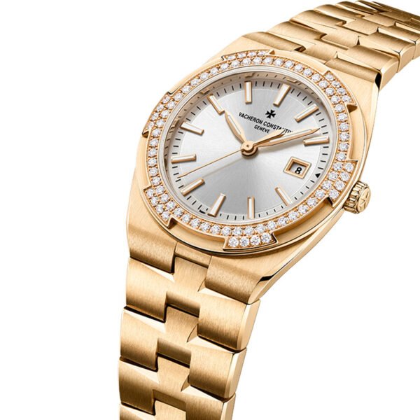 Overseas Quartz 1225V/200R-H031 33 mm Pink Gold