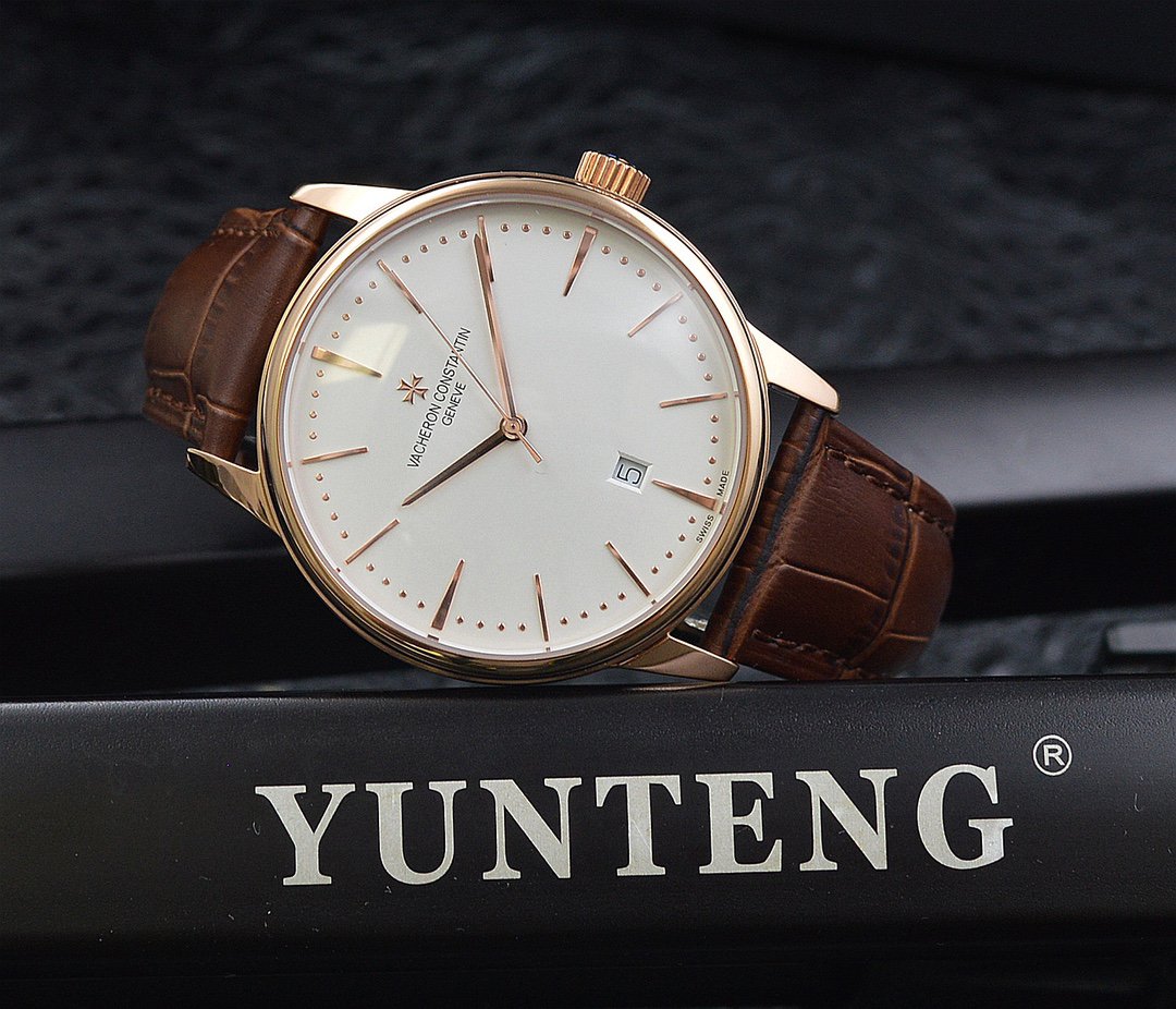 best replica luxury Vacheron Constantin watches Men's high quality imitation Overseas 1079653814 - Image 4