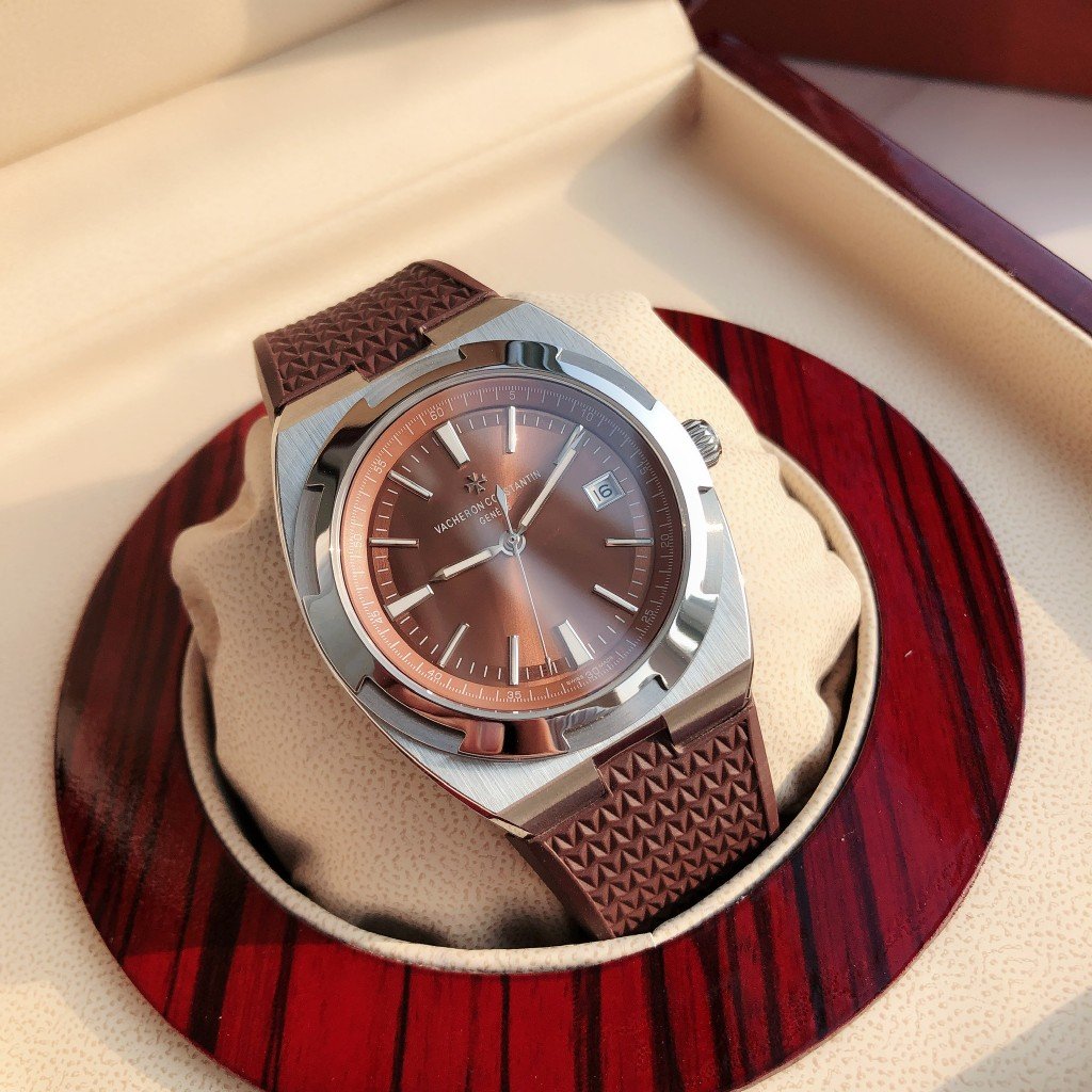 best replica luxury Vacheron Constantin watches Men's high quality imitation Overseas 1072065206 - Image 4