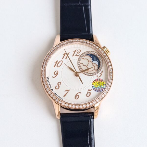 best replica luxury Vacheron Constantin watches Women's high quality imitation Egérie 874639536 - Image 4