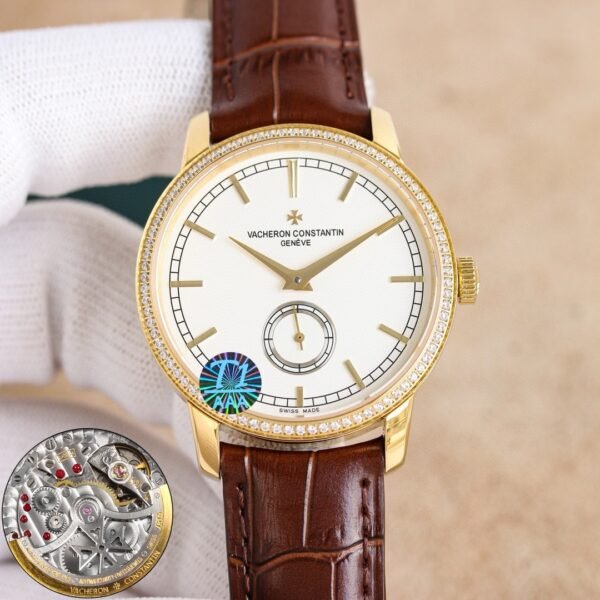 best replica luxury Vacheron Constantin watches Men's high quality imitation Patrimony 979488117 - Image 4