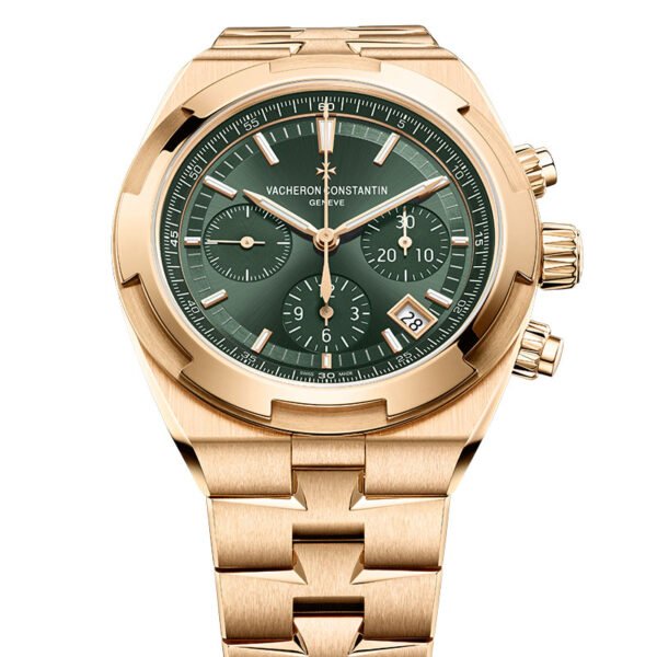 vacheron constantin Overseas Chronograph 5520V/210R-B966 42.5mm Pink Gold Replica watch