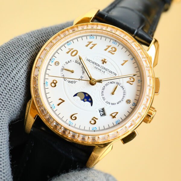 best replica luxury Vacheron Constantin watches Men high quality imitation Patrimony 1080039361 - Image 4