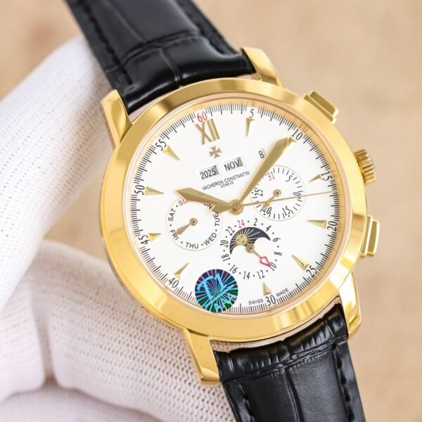 best replica luxury Vacheron Constantin watches Men's high quality imitation Traditionnelle 1055891856 - Image 4
