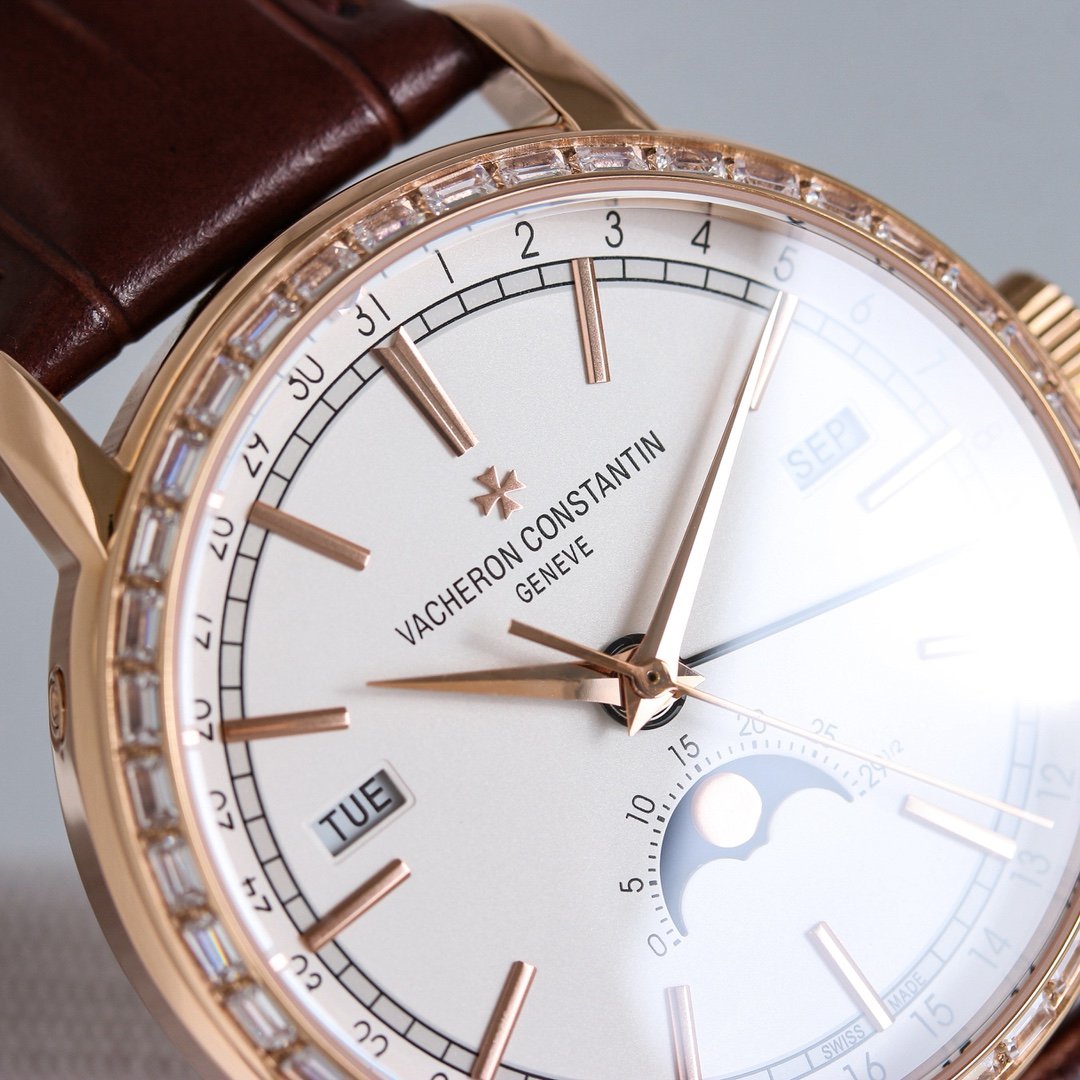 best replica luxury Vacheron Constantin watches Men high quality imitation Traditionnelle 1075453793 - Image 4