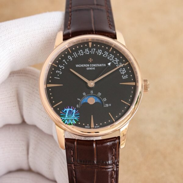 best replica luxury Vacheron Constantin watches Men's high quality imitation Overseas 1053908020 - Image 4