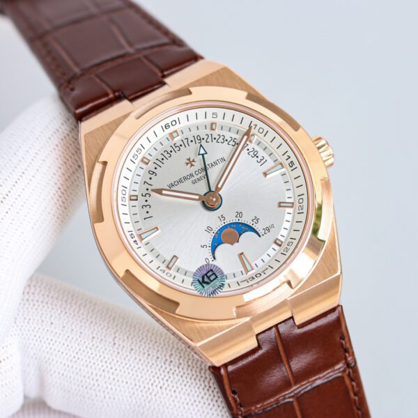 best replica luxury Vacheron Constantin watches Men's high quality imitation Overseas 1075453776 - Image 5