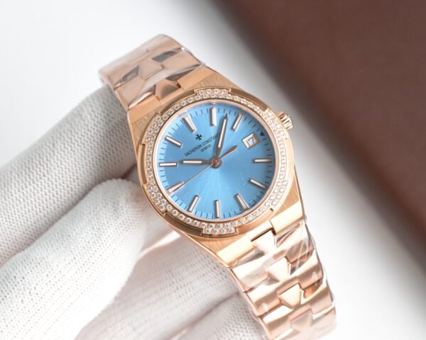 best replica luxury Vacheron Constantin watches Women's high quality imitation Overseas 1071780615 - Image 5