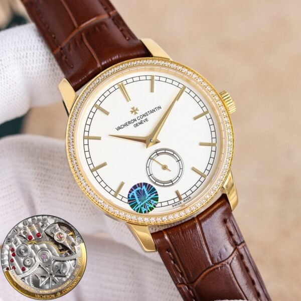 best replica luxury Vacheron Constantin watches Men's high quality imitation Patrimony 979488117 - Image 5