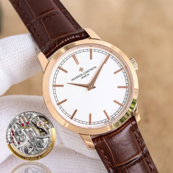best replica luxury Vacheron Constantin watches Men's high quality imitation Patrimony 887598533 - Image 5