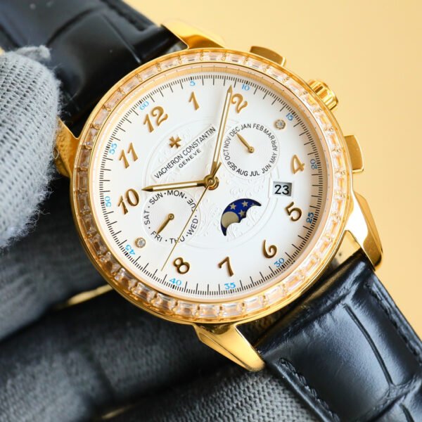 best replica luxury Vacheron Constantin watches Men high quality imitation Patrimony 1080039361 - Image 5