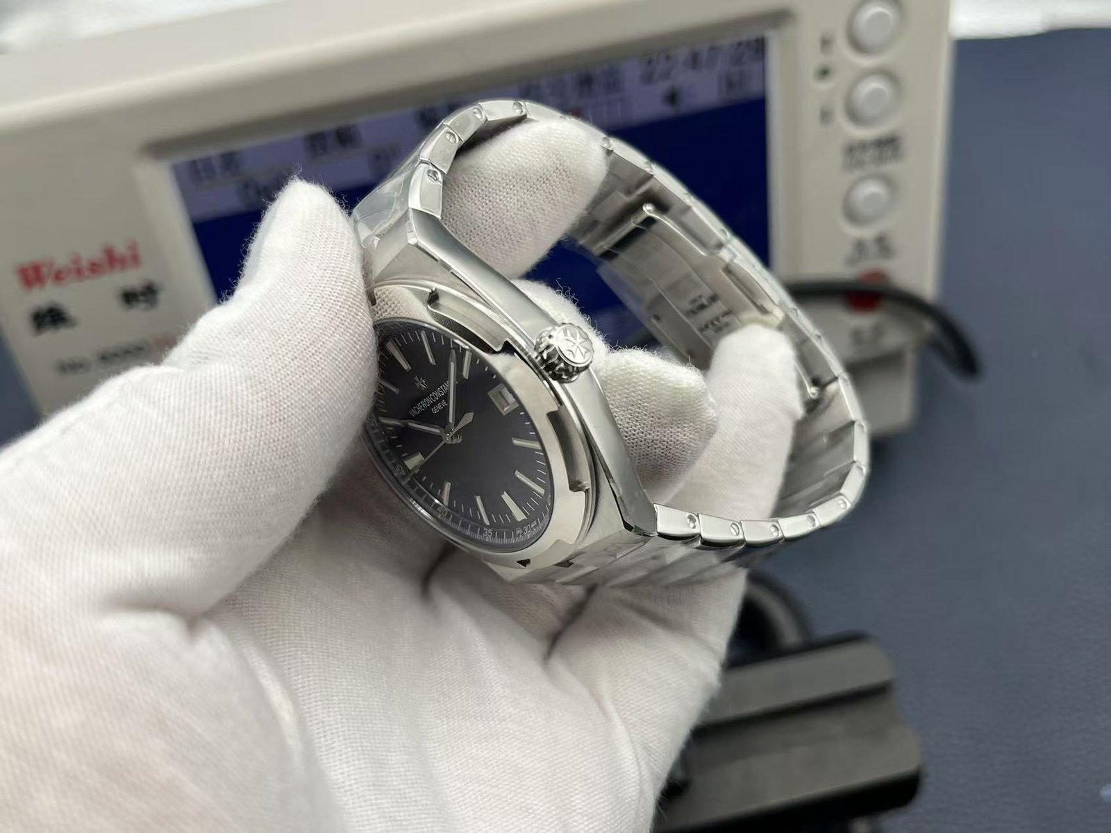 best replica luxury Vacheron Constantin watches Men's high quality imitation Overseas 1070564856 - Image 6