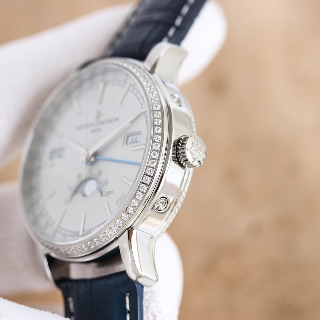 best replica luxury Vacheron Constantin watches Men high quality imitation Traditionnelle 1077095555 - Image 7