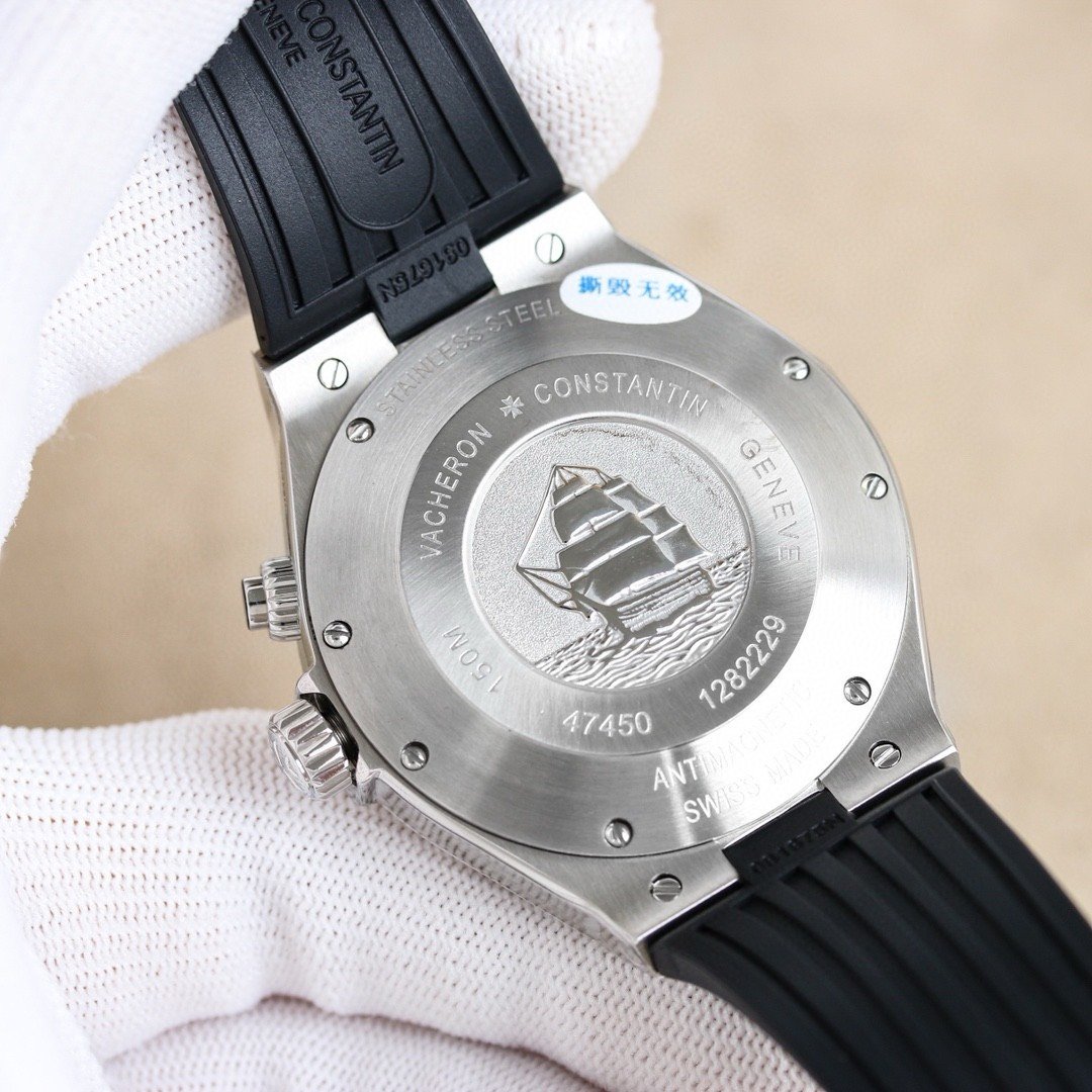 best replica luxury Vacheron Constantin watches Men's high quality imitation Overseas 1061678357 - Image 7