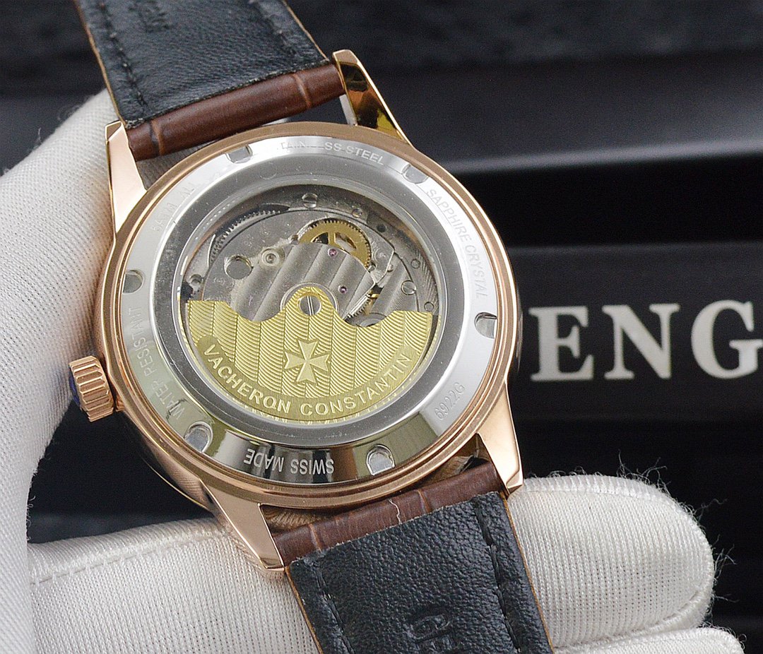 best replica luxury Vacheron Constantin watches Men's high quality imitation Overseas 1079653814 - Image 8